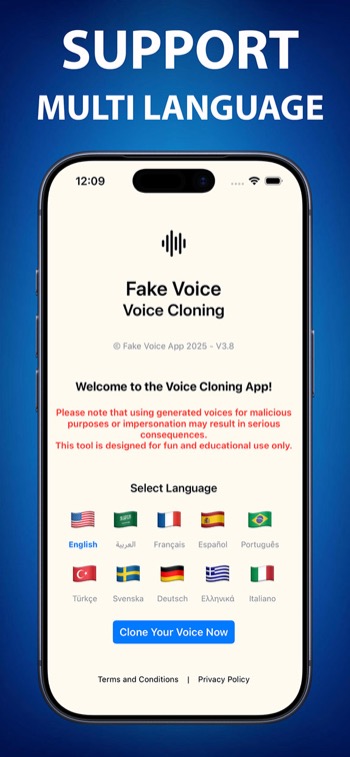 Fake Voice Screen 6